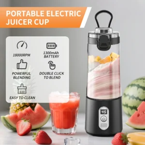 Portable USB Rechargeable Mini Personal Blender