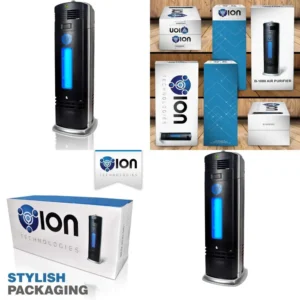 Permanent Filter Ionic Air Purifier with UV-C Pro Ionizer